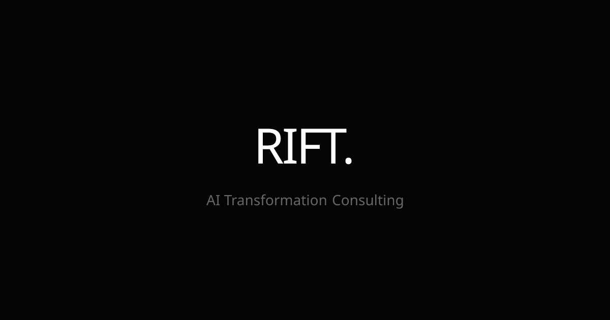 RIFT — Business Intelligence, Powered by AX